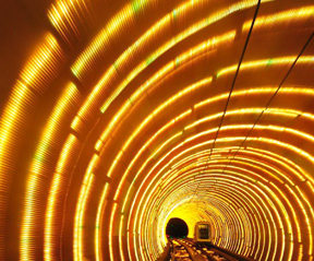 Diseño de iluminación de túneles